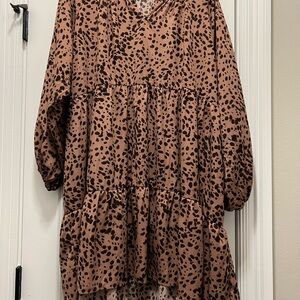 Leopard Print Dress